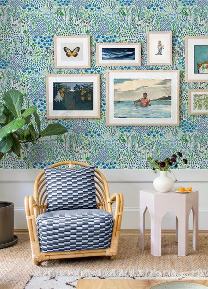 Happy Chilton Wildflowers Wallpaper