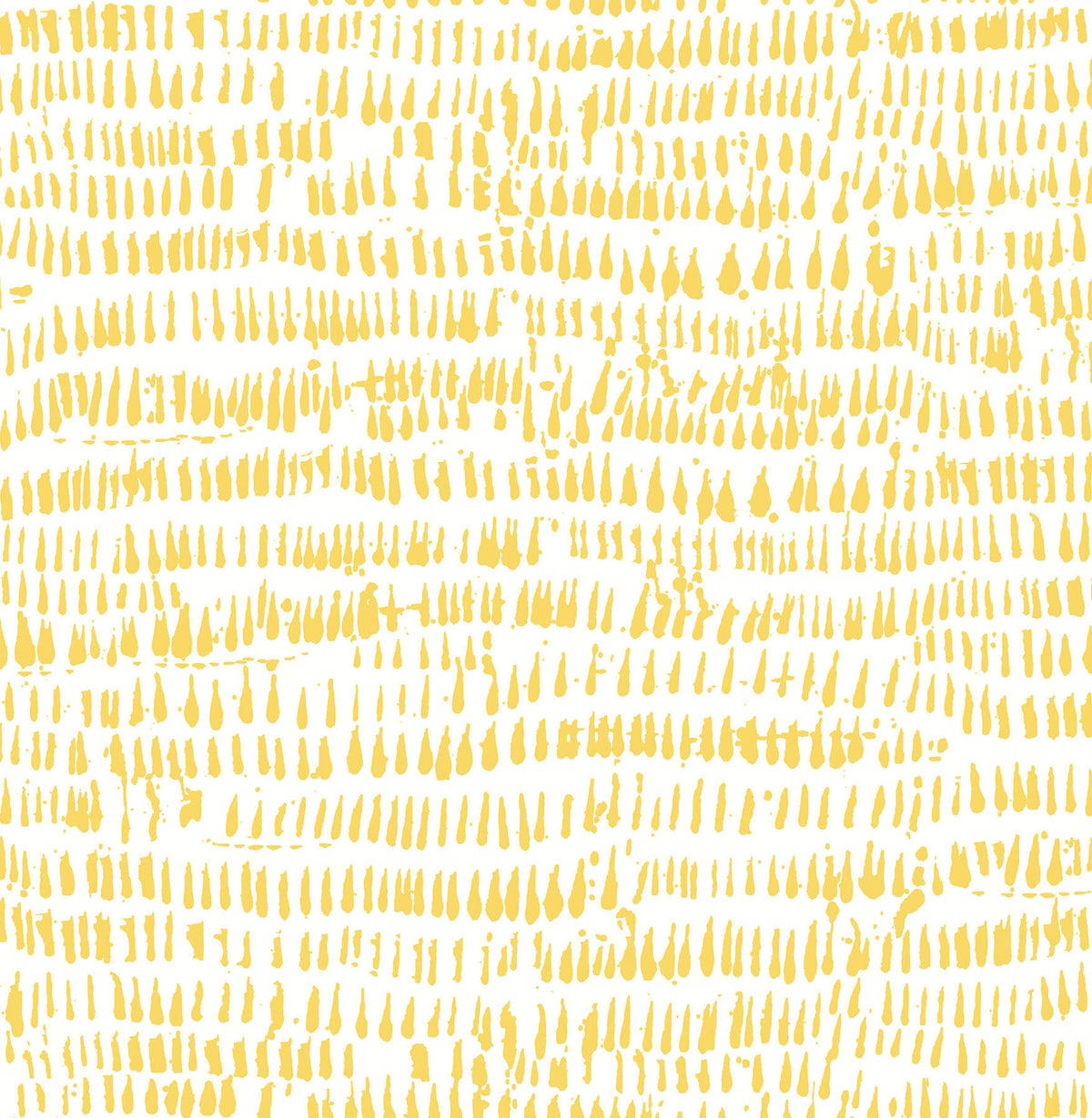 A-Street Prints Happy Runes Brushstrokes Wallpaper - Yellow, kids