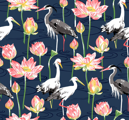 Happy Barton Heron Wallpaper