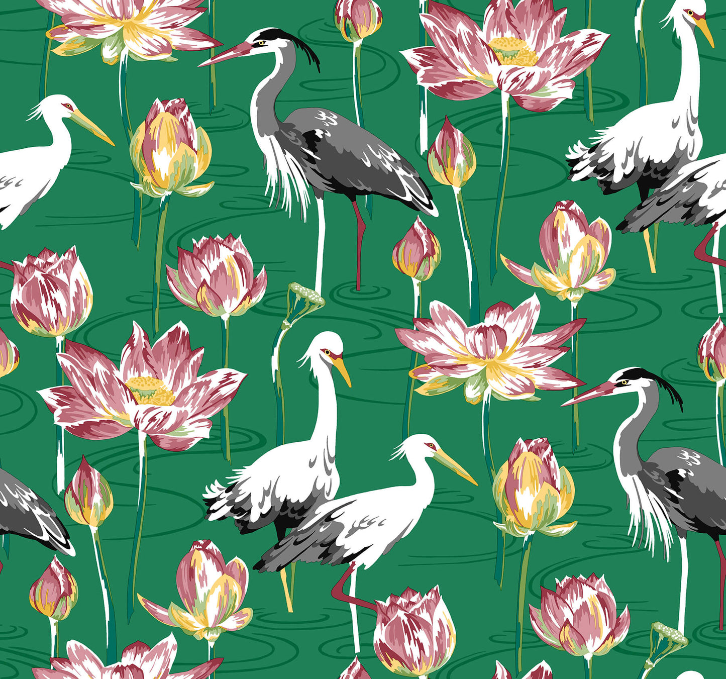 Happy Barton Heron Wallpaper