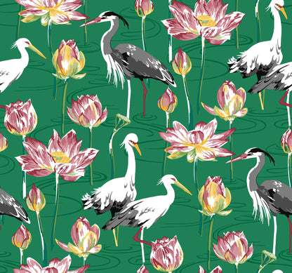 Happy Barton Heron Wallpaper