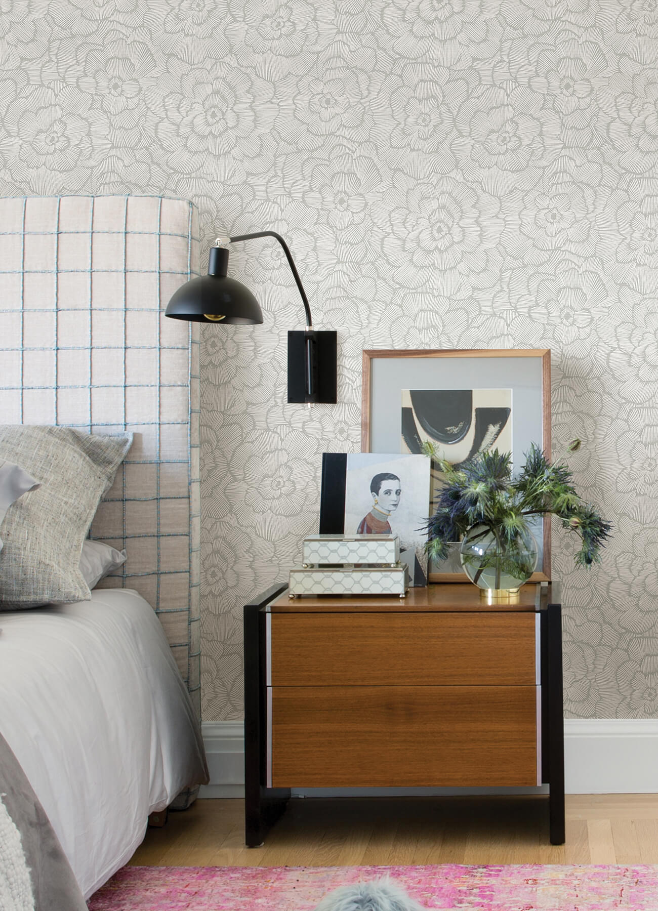 Middleton Periwinkle Wallpaper