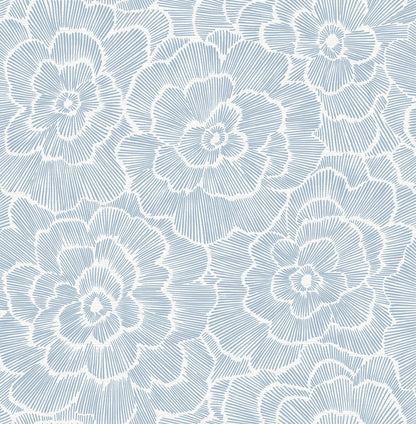 Middleton Periwinkle Wallpaper