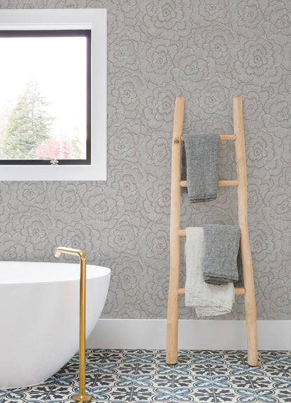Middleton Periwinkle Wallpaper