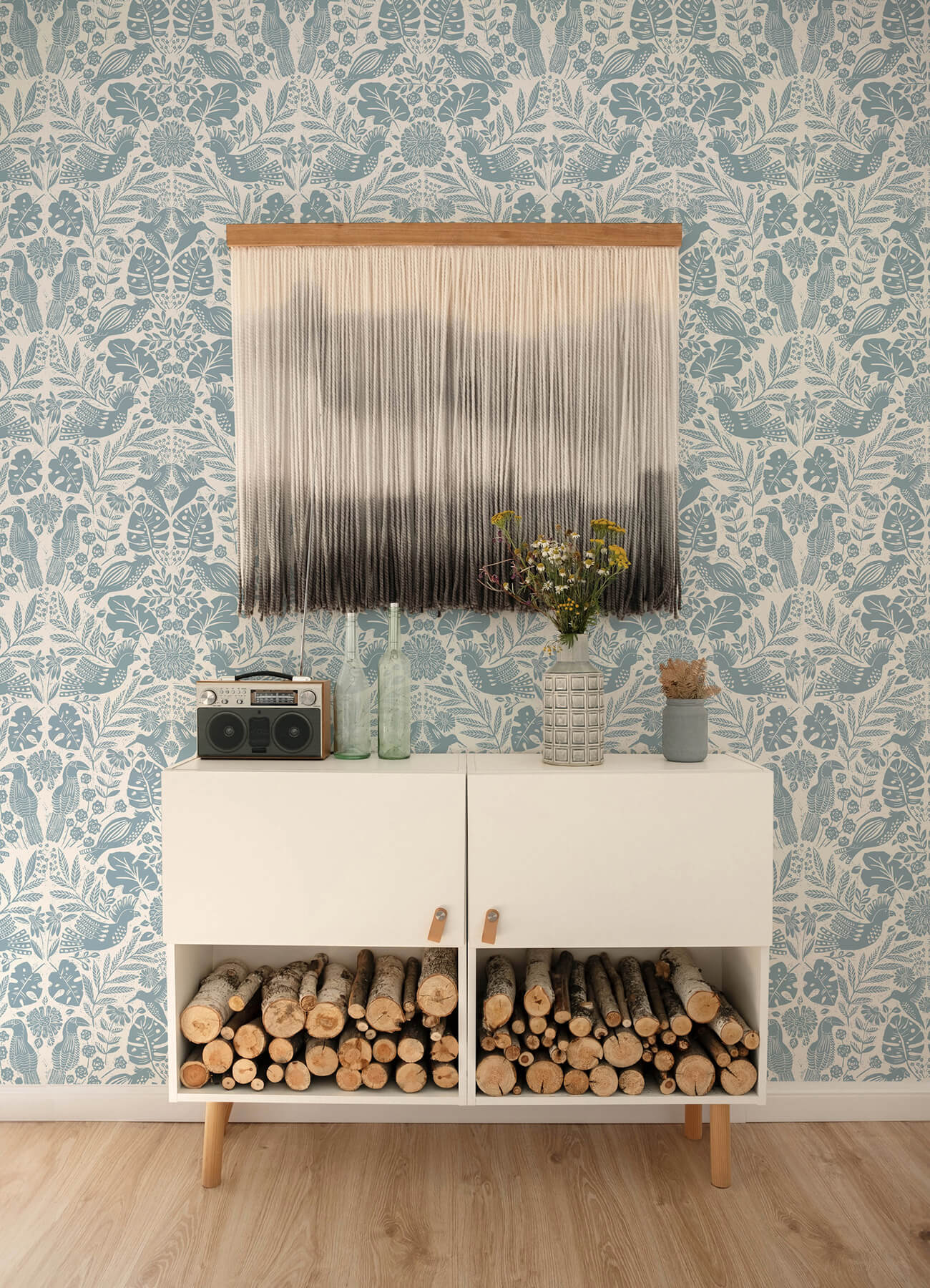 Terrace Nestle Wallpaper