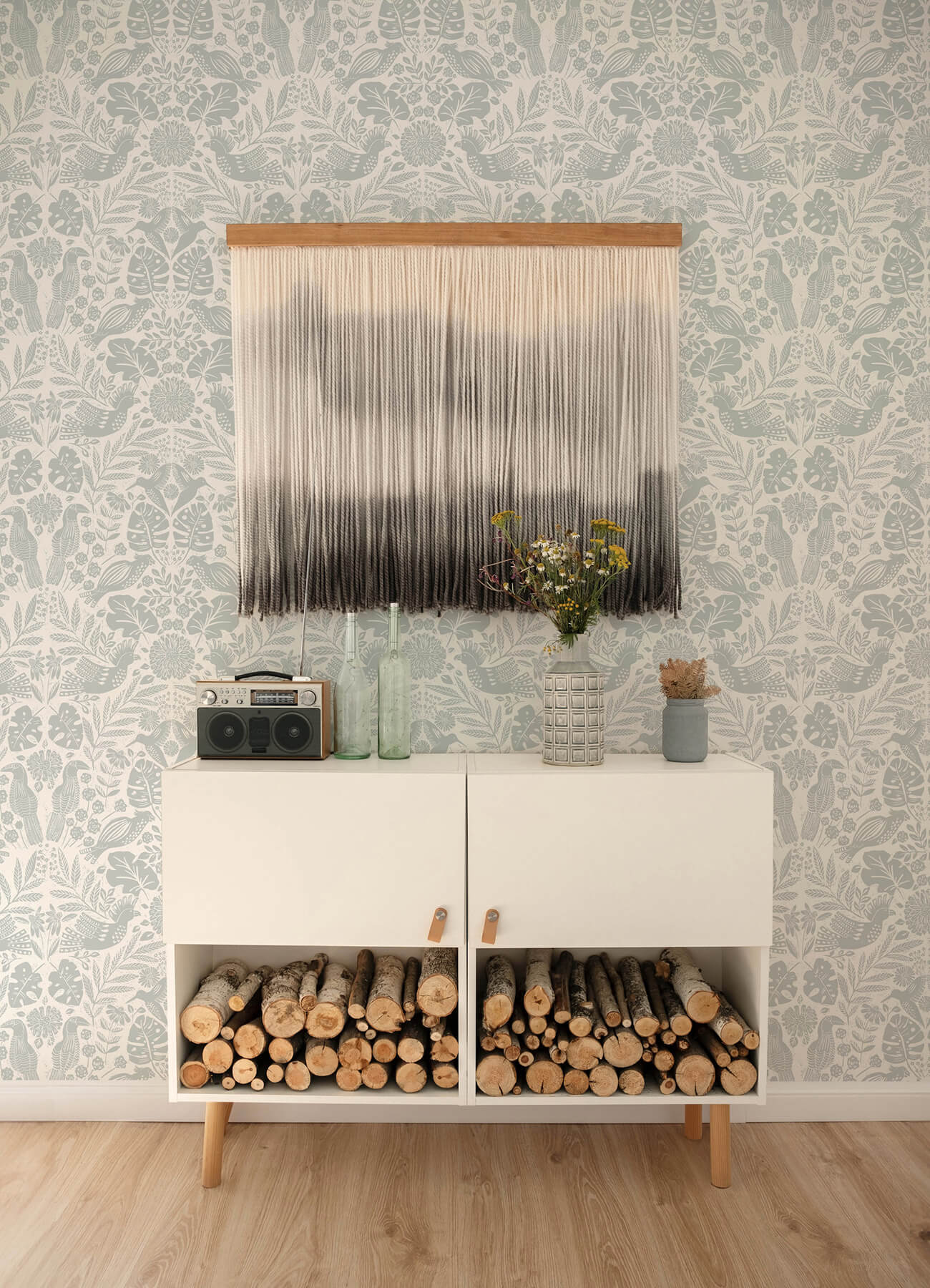 Terrace Nestle Wallpaper
