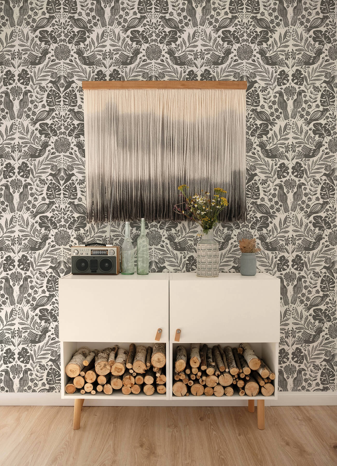 Terrace Nestle Wallpaper