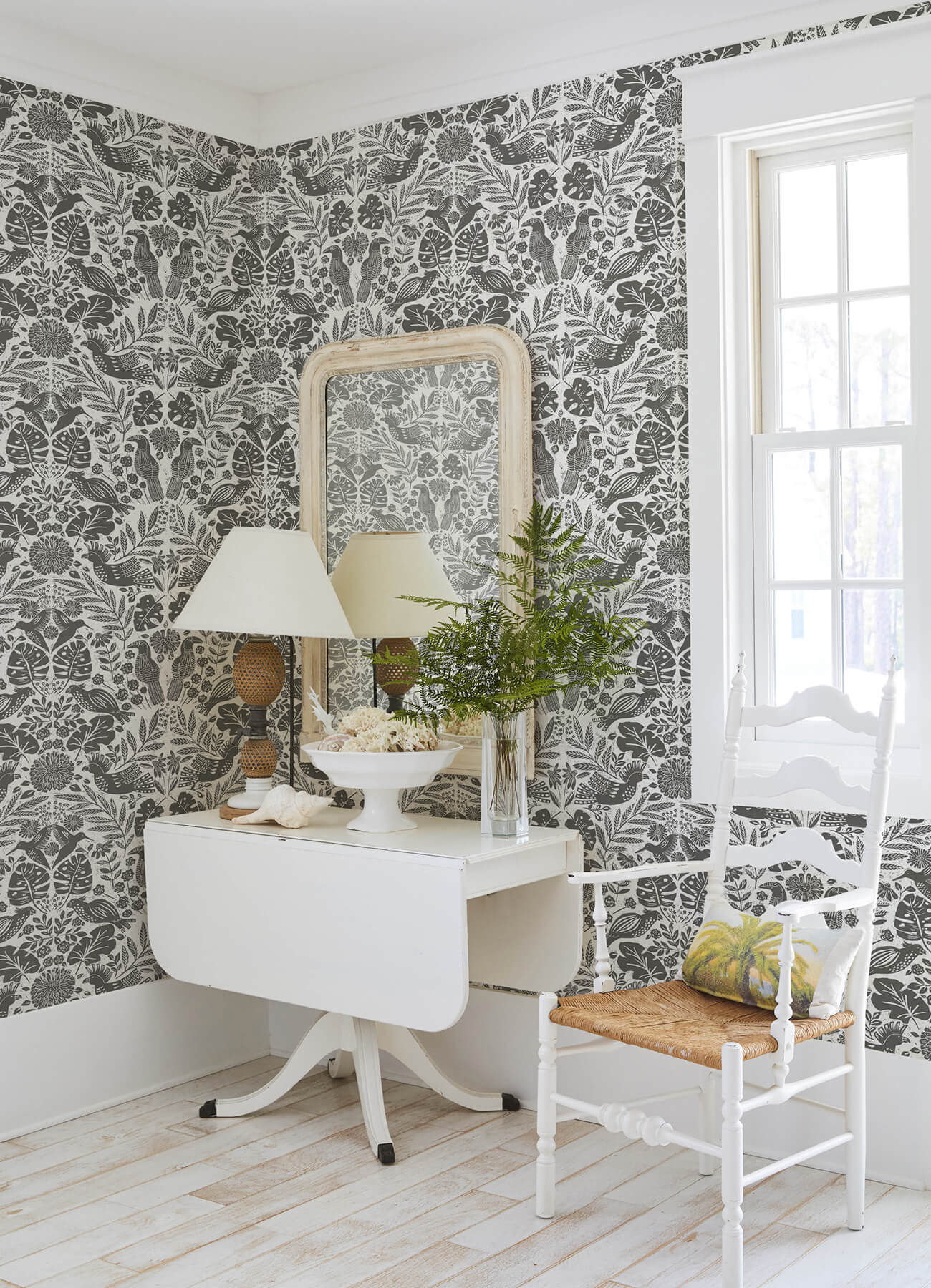 Terrace Nestle Wallpaper