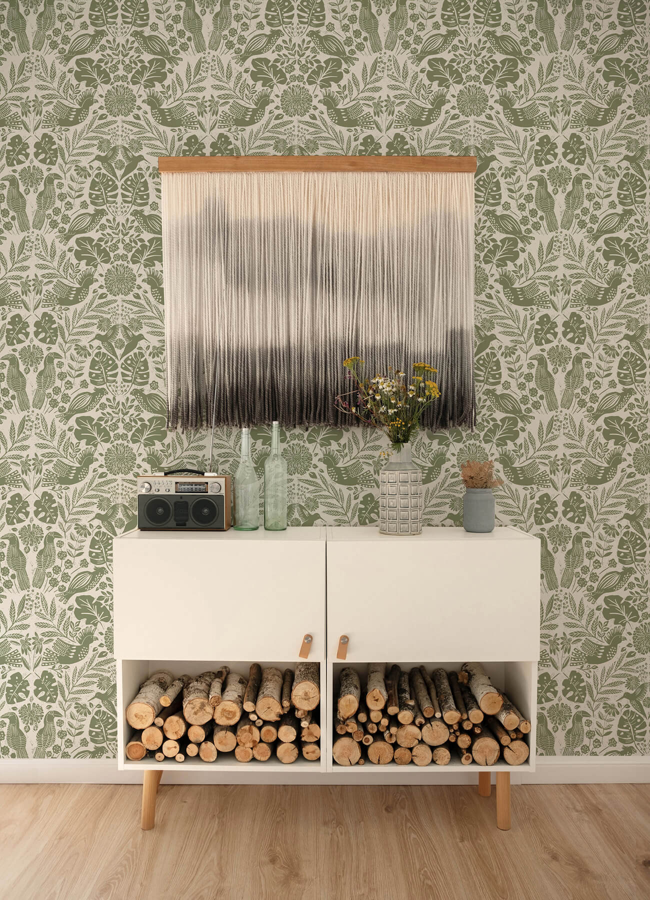Terrace Nestle Wallpaper