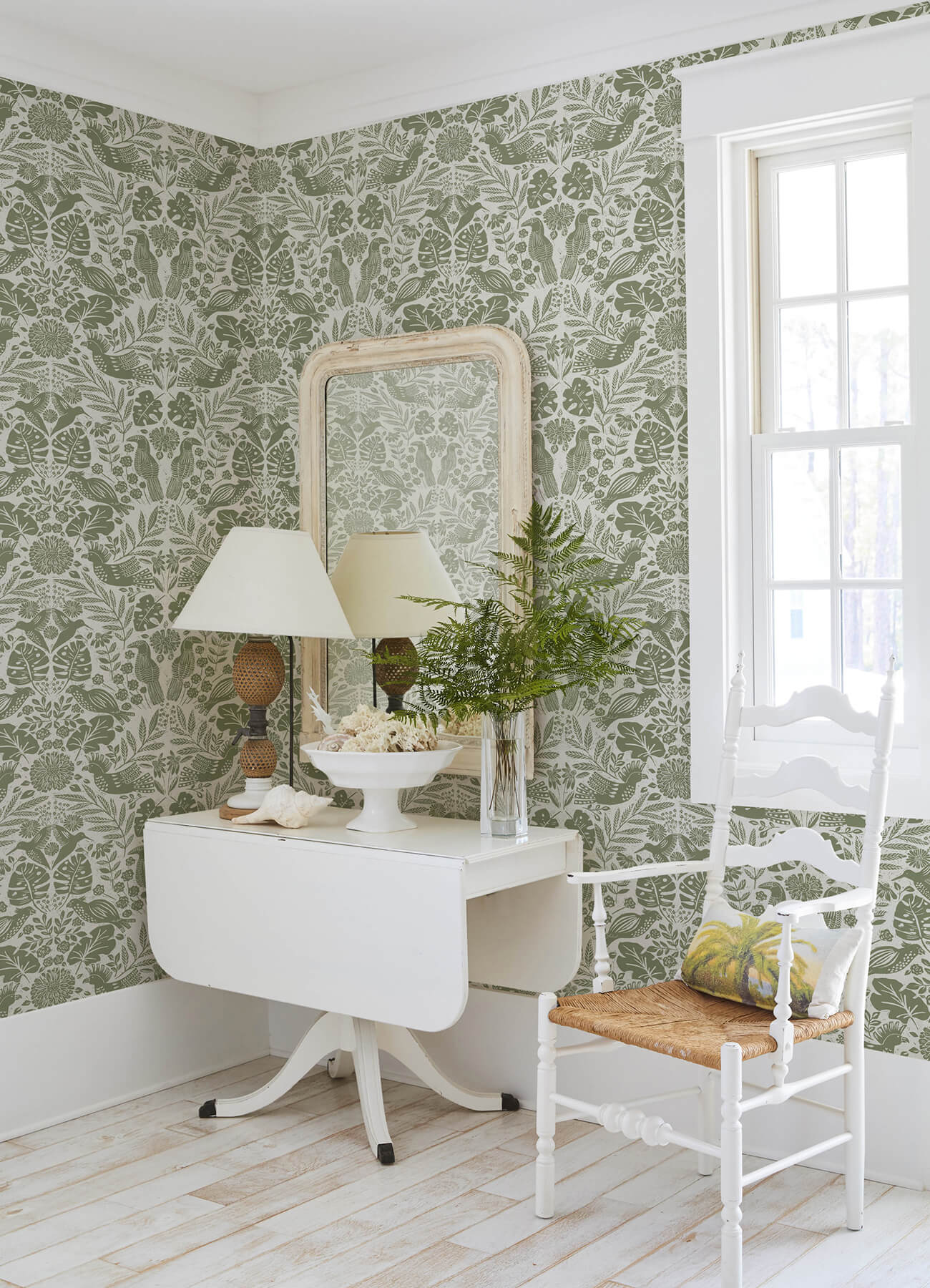 Terrace Nestle Wallpaper