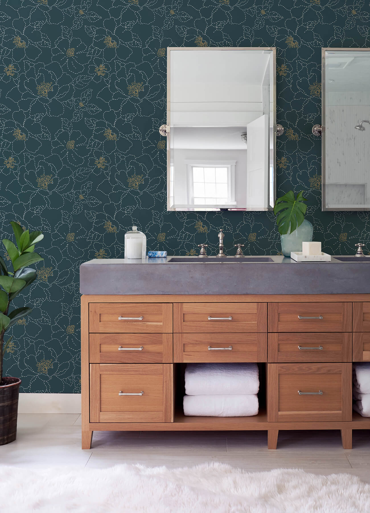 Terrace Gardena Wallpaper
