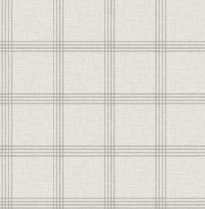 Wildflower Twain Plaid Wallpaper