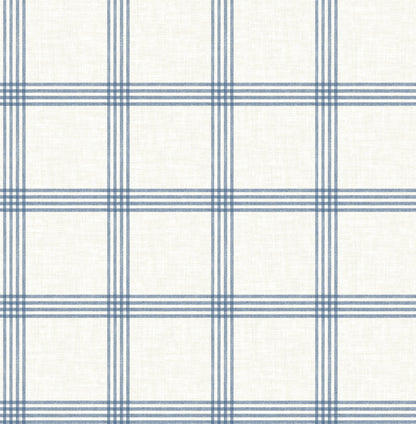 Wildflower Twain Plaid Wallpaper