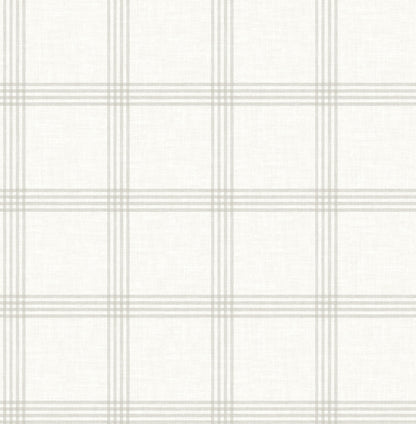 Wildflower Twain Plaid Wallpaper