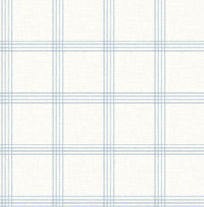 Wildflower Twain Plaid Wallpaper