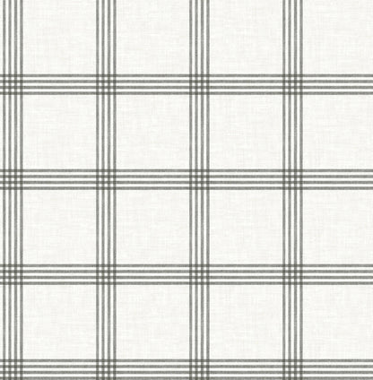 Wildflower Twain Plaid Wallpaper