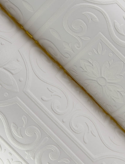 Wildflower Ibold Tin Ceiling Paintable Wallpaper