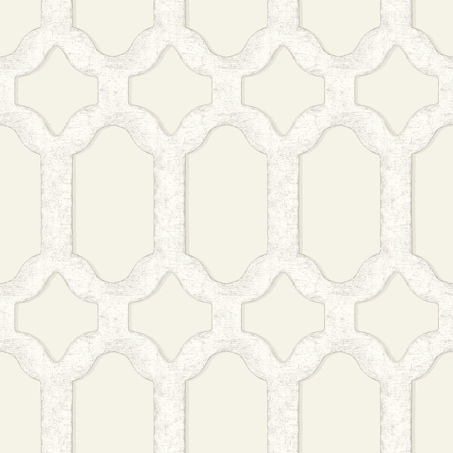 Wildflower Chervil Trellis Wallpaper