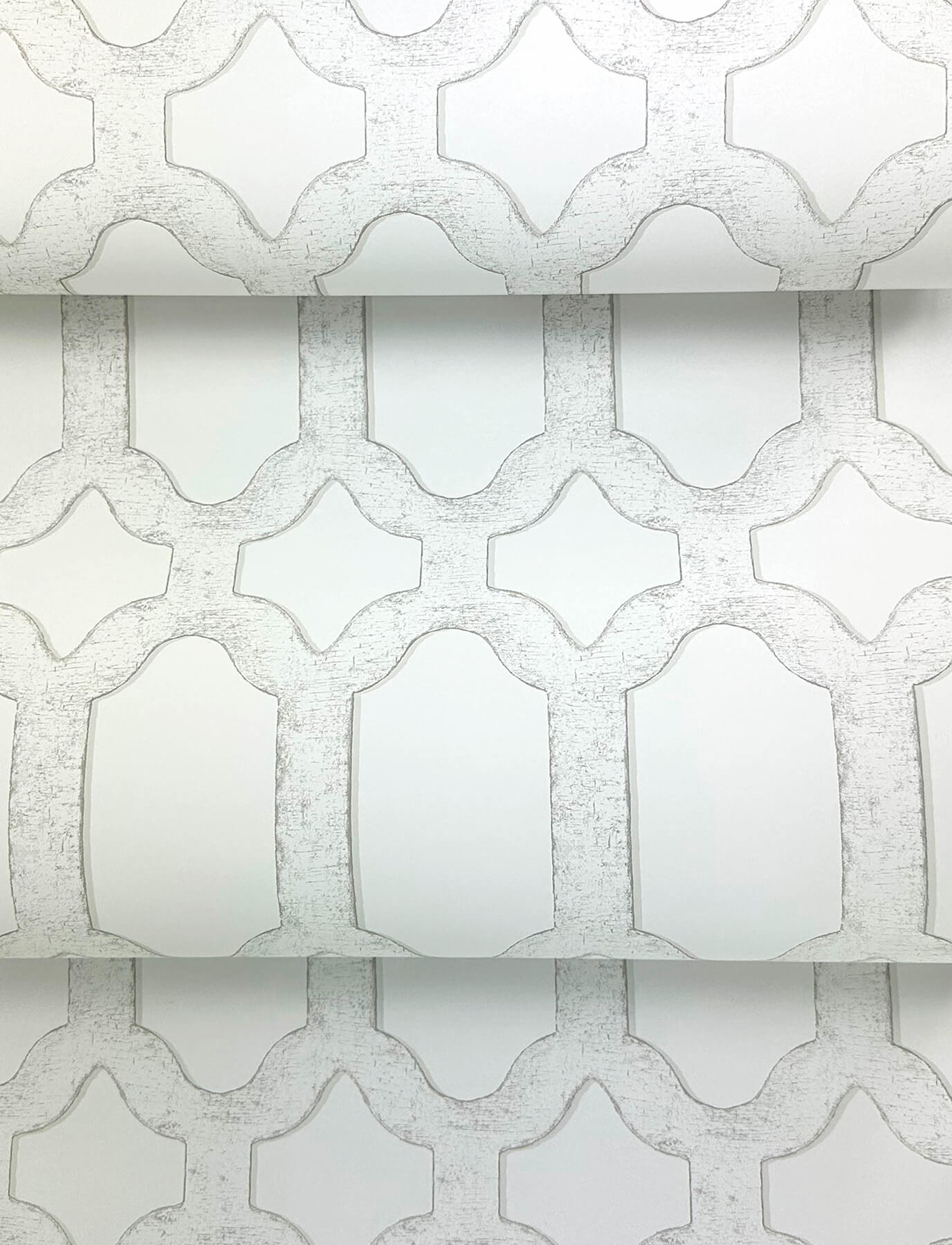 Wildflower Chervil Trellis Wallpaper