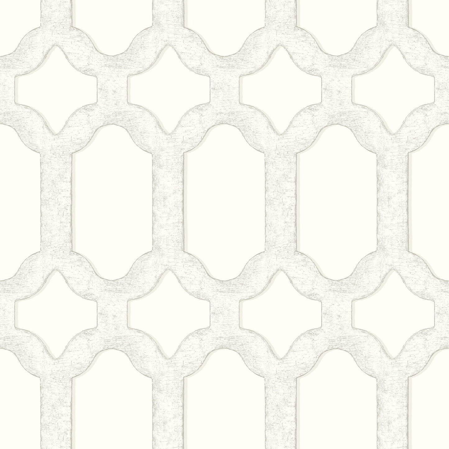 Wildflower Chervil Trellis Wallpaper