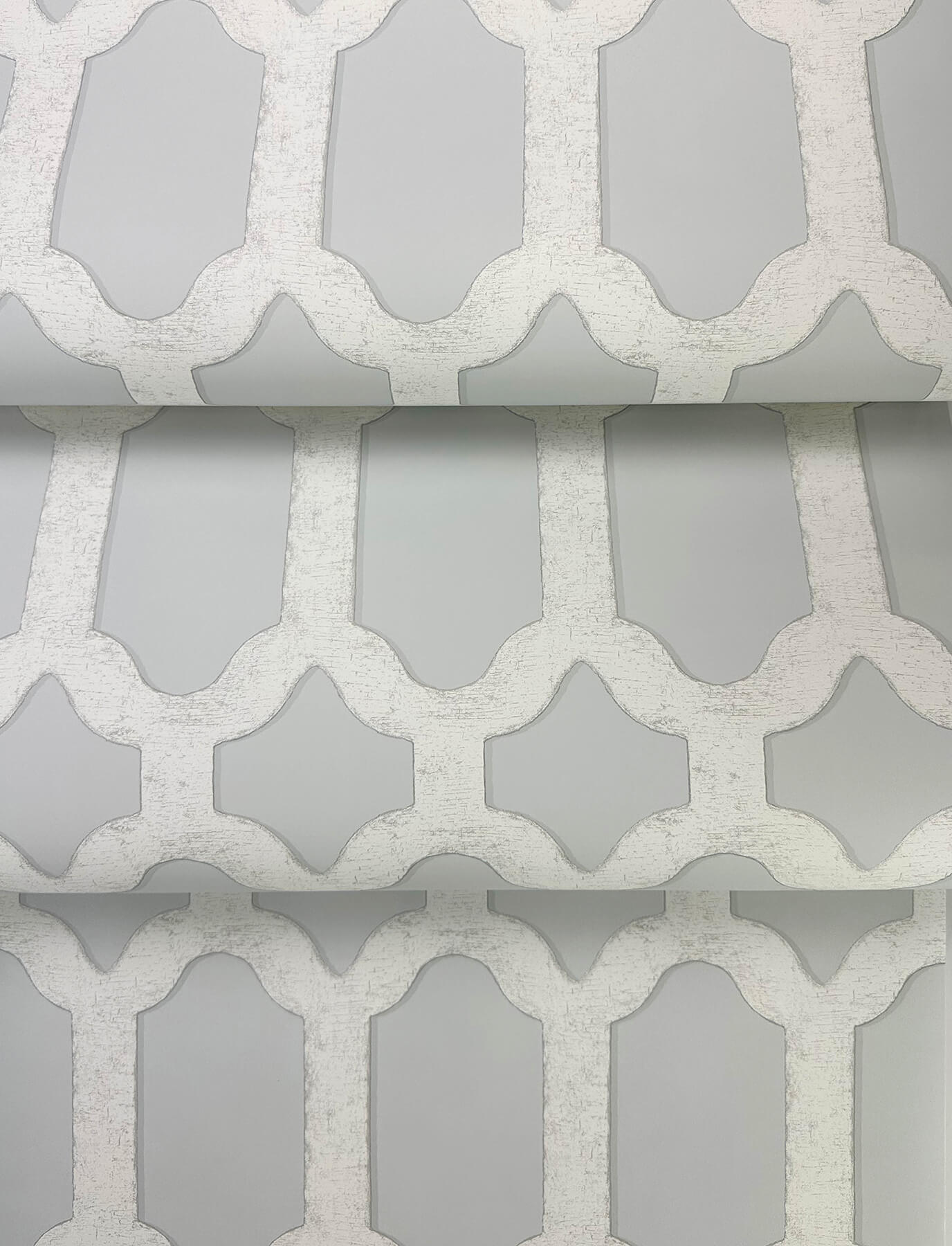 Wildflower Chervil Trellis Wallpaper