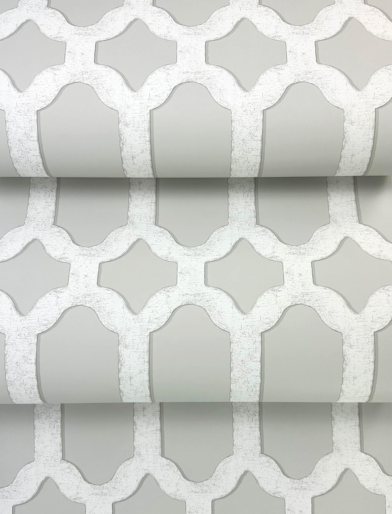 Wildflower Chervil Trellis Wallpaper
