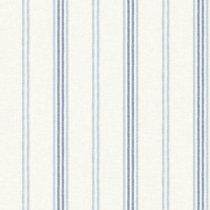 Wildflower Lovage Stripe Wallpaper