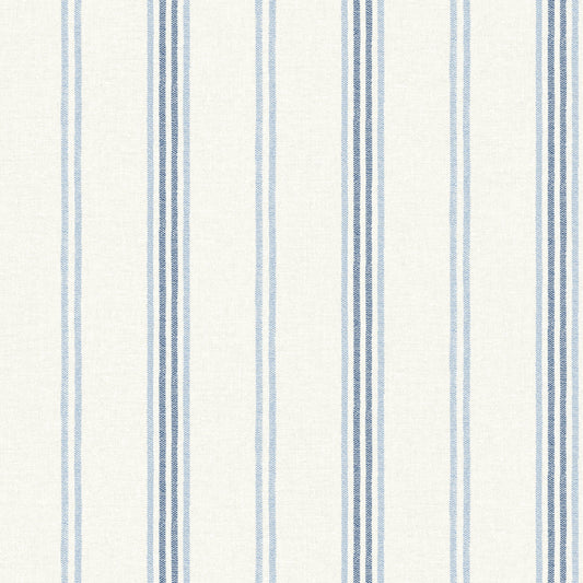 Wildflower Lovage Stripe Wallpaper