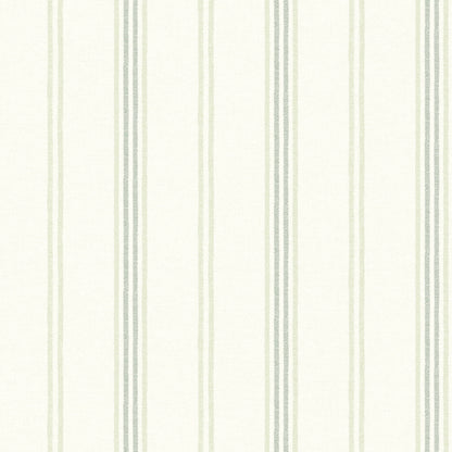 Wildflower Lovage Stripe Wallpaper