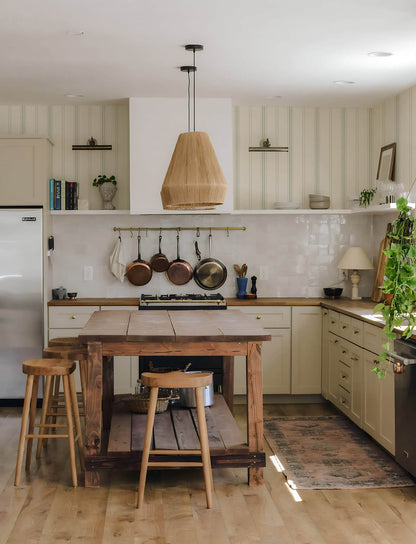 Wildflower Lovage Stripe Wallpaper