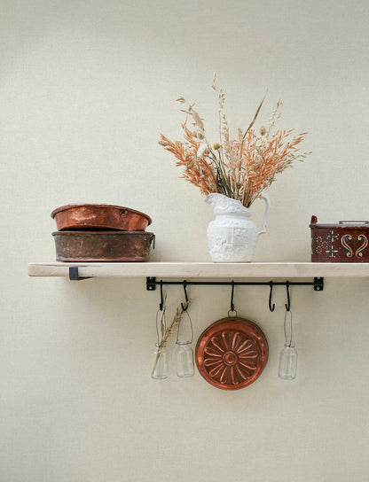 Wildflower Chambray Wallpaper
