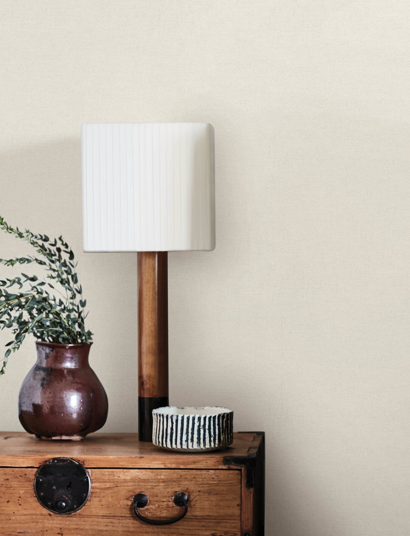 Wildflower Chambray Wallpaper