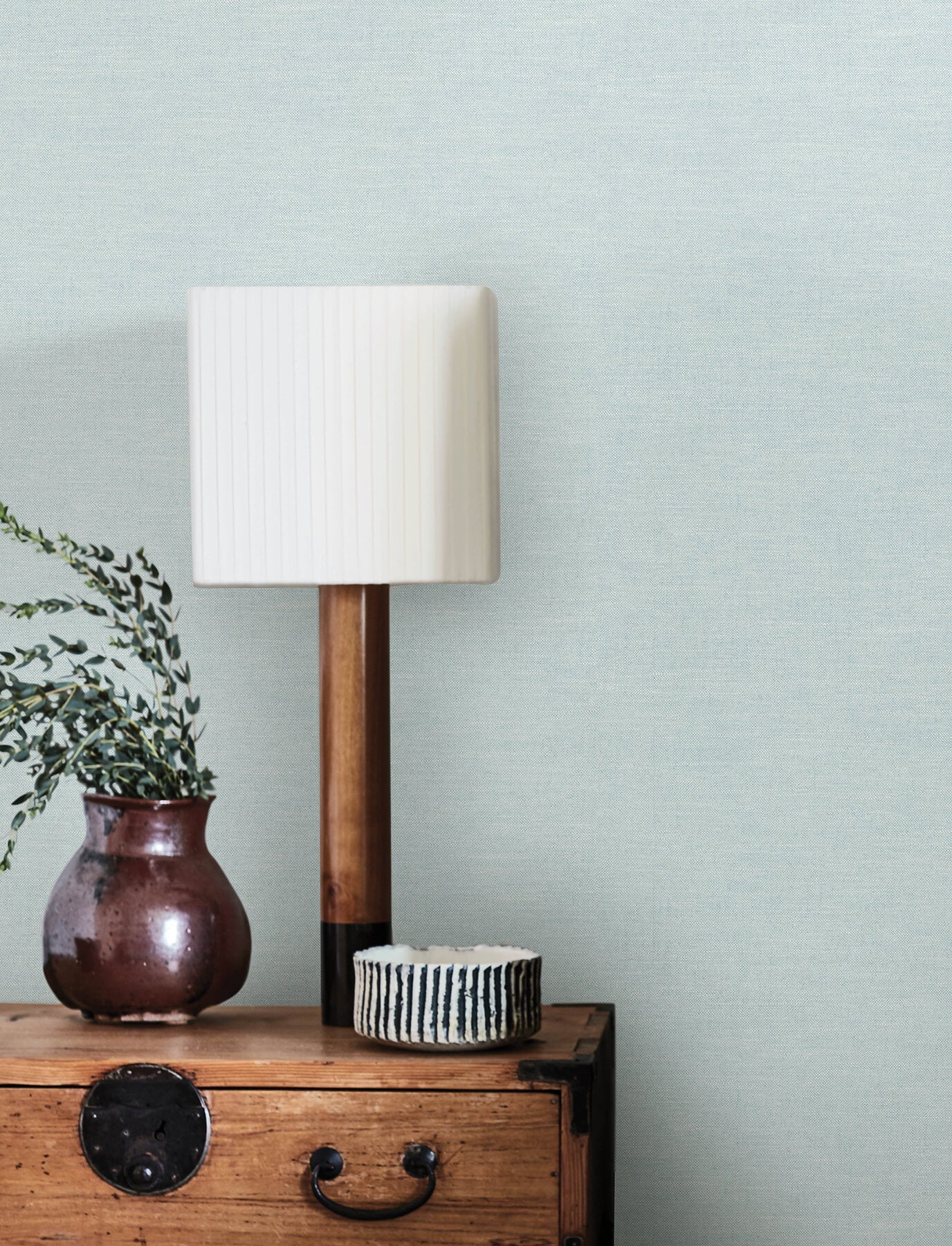 Wildflower Chambray Wallpaper