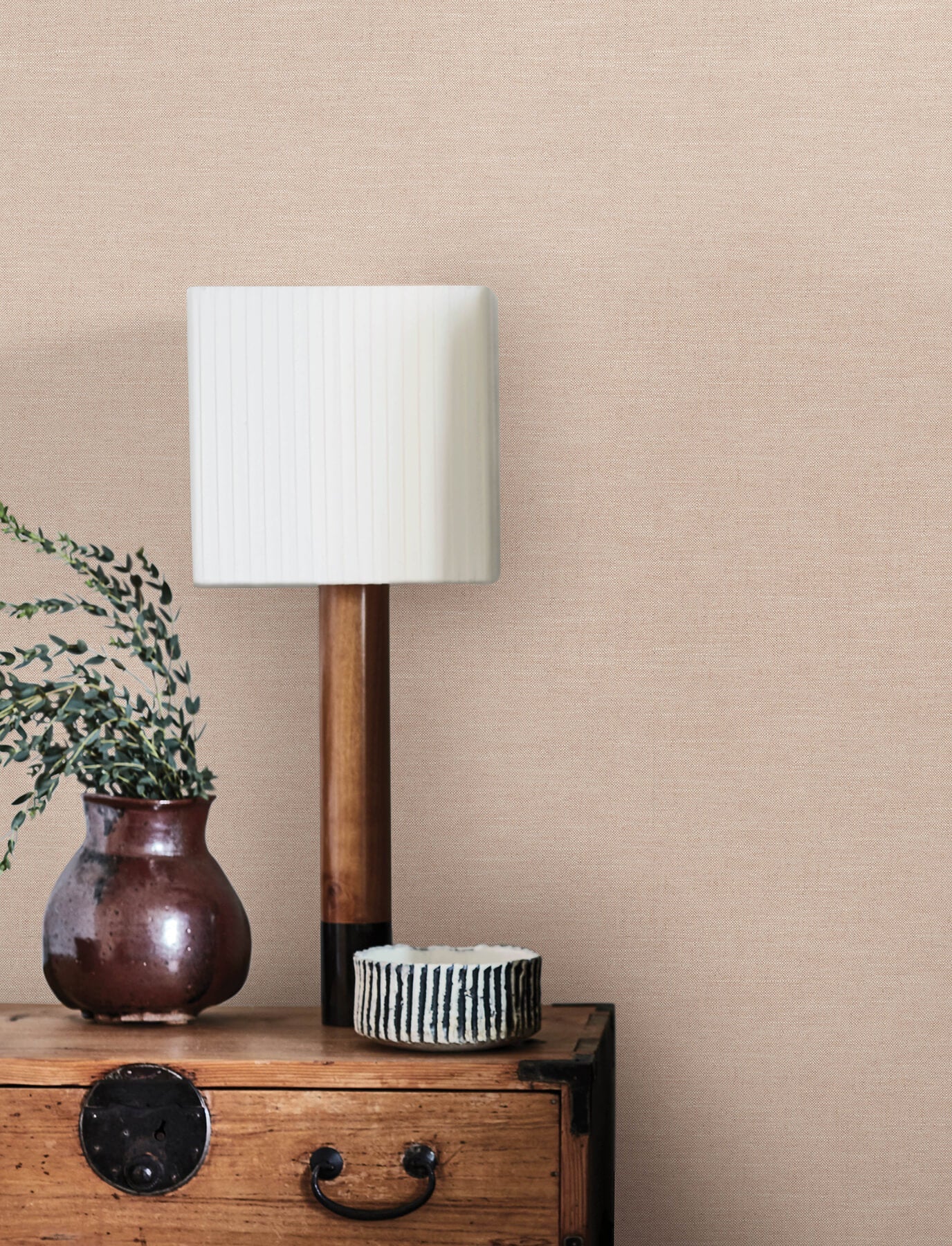 Wildflower Chambray Wallpaper