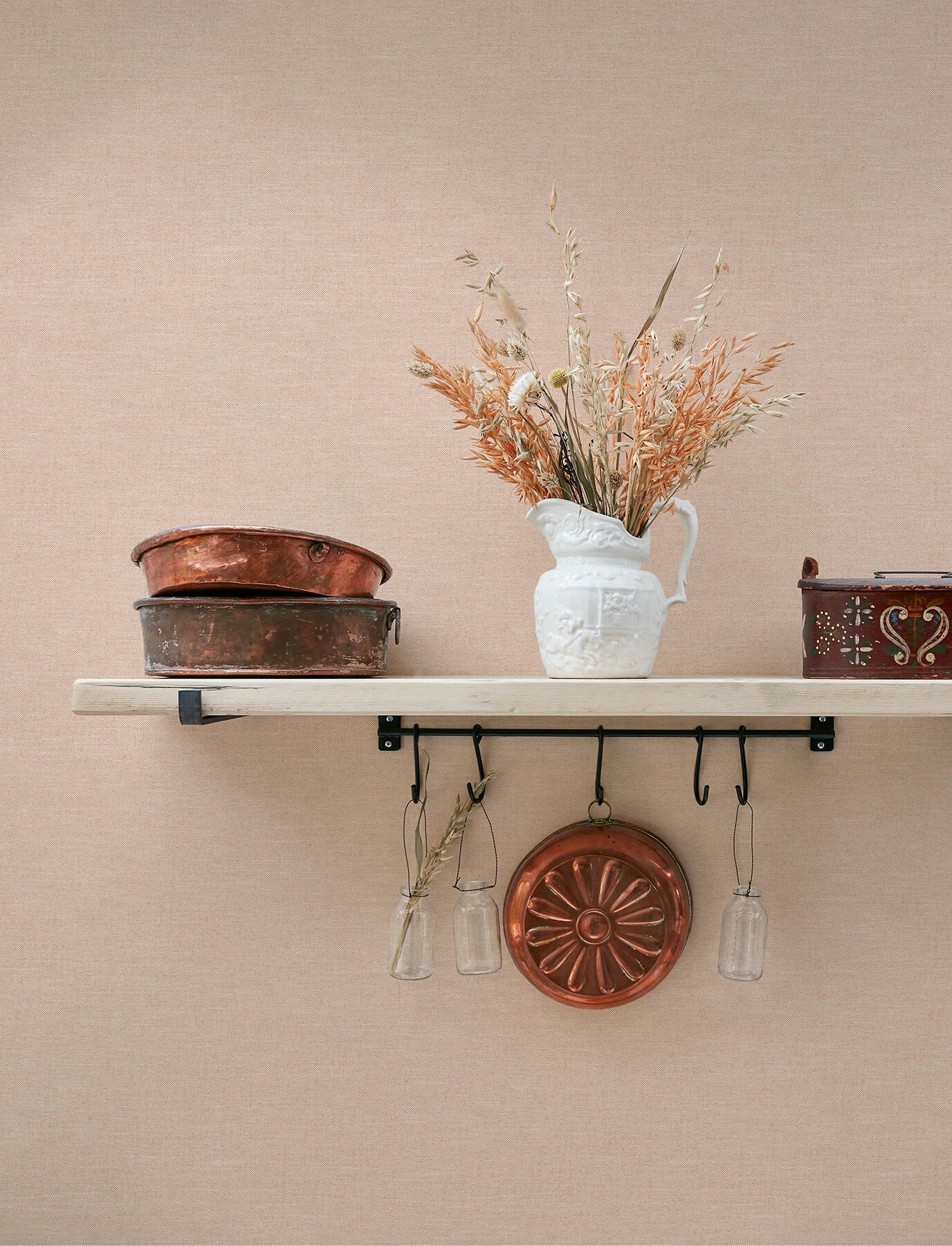 Wildflower Chambray Wallpaper