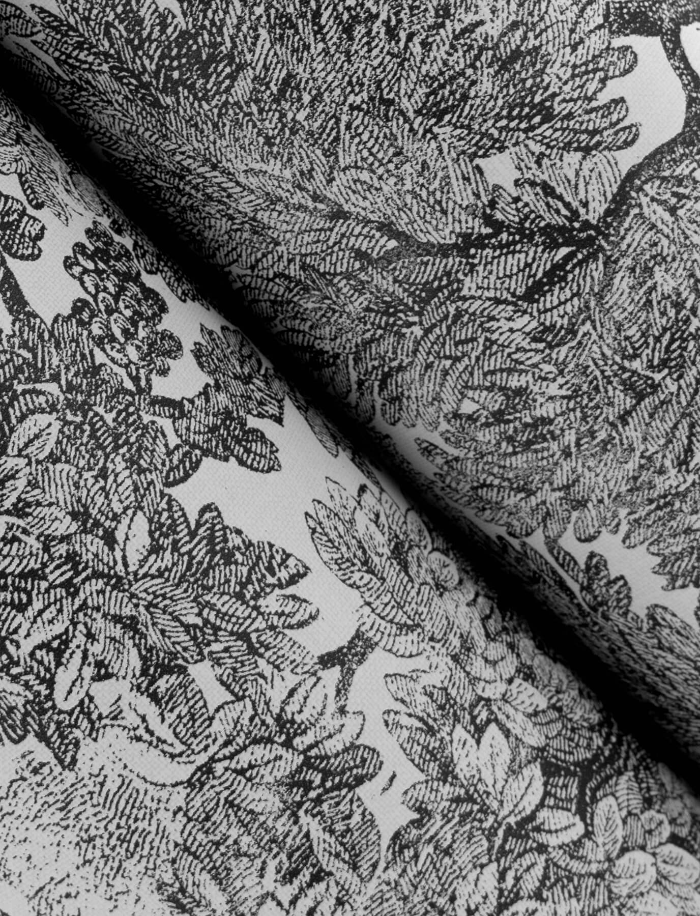 Wildflower Spinney Toile Wallpaper