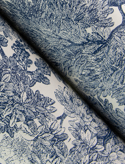 Wildflower Spinney Toile Wallpaper