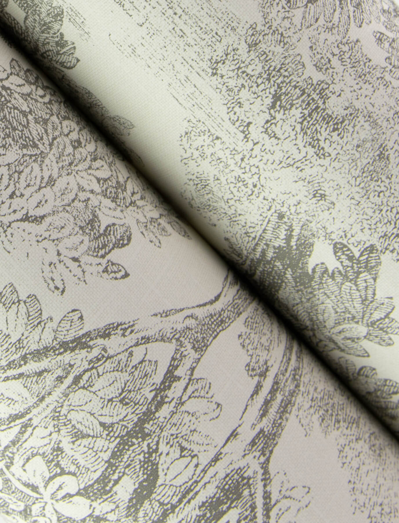 Wildflower Spinney Toile Wallpaper