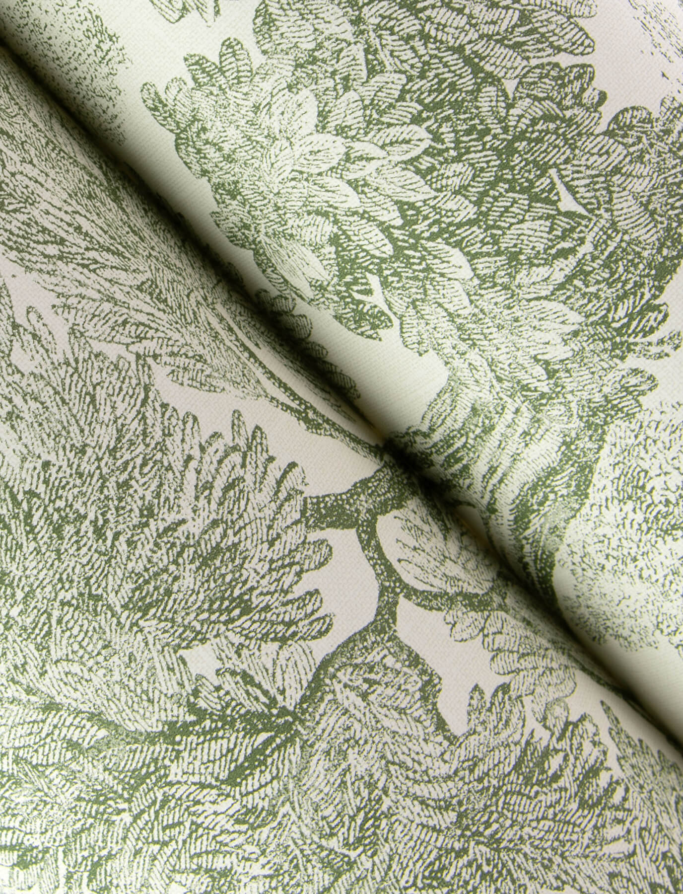 Wildflower Spinney Toile Wallpaper