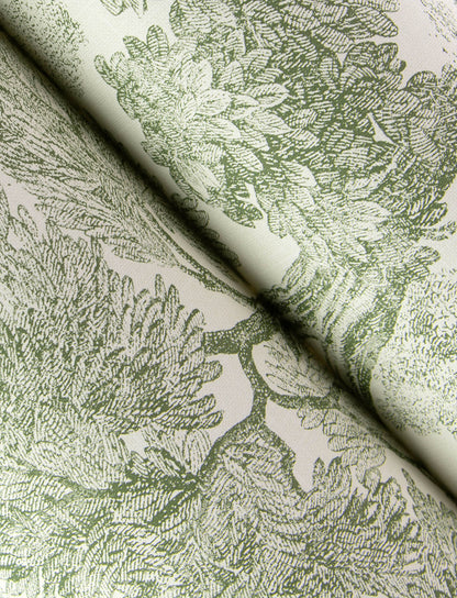 Wildflower Spinney Toile Wallpaper