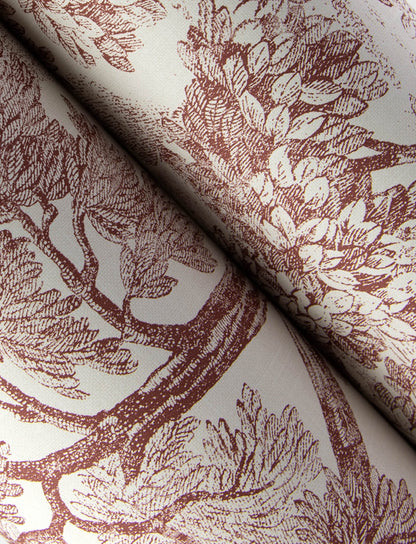 Wildflower Spinney Toile Wallpaper