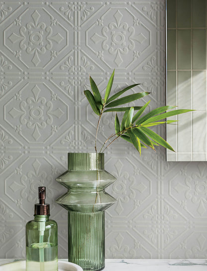 Wildflower Brooklyn Tin Paintable Wallpaper
