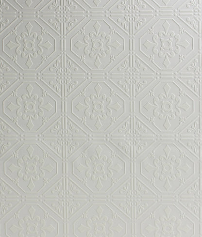 Wildflower Brooklyn Tin Paintable Wallpaper