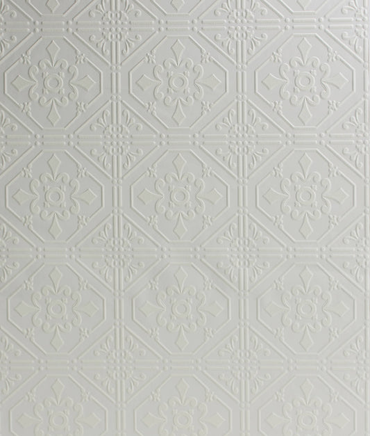 Wildflower Brooklyn Tin Paintable Wallpaper