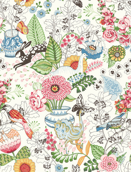 Whimsy Fauna Wallpaper