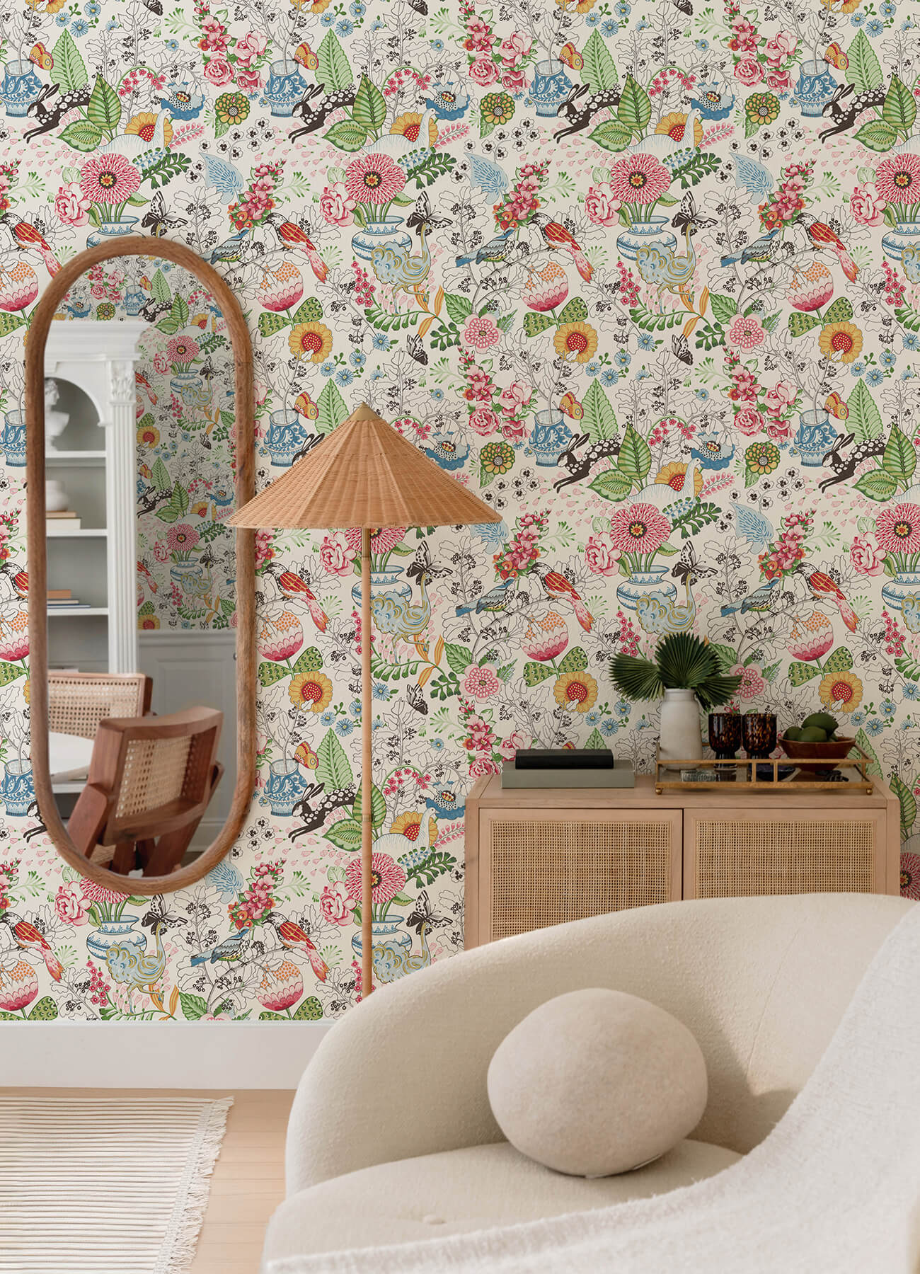 Whimsy Fauna Wallpaper