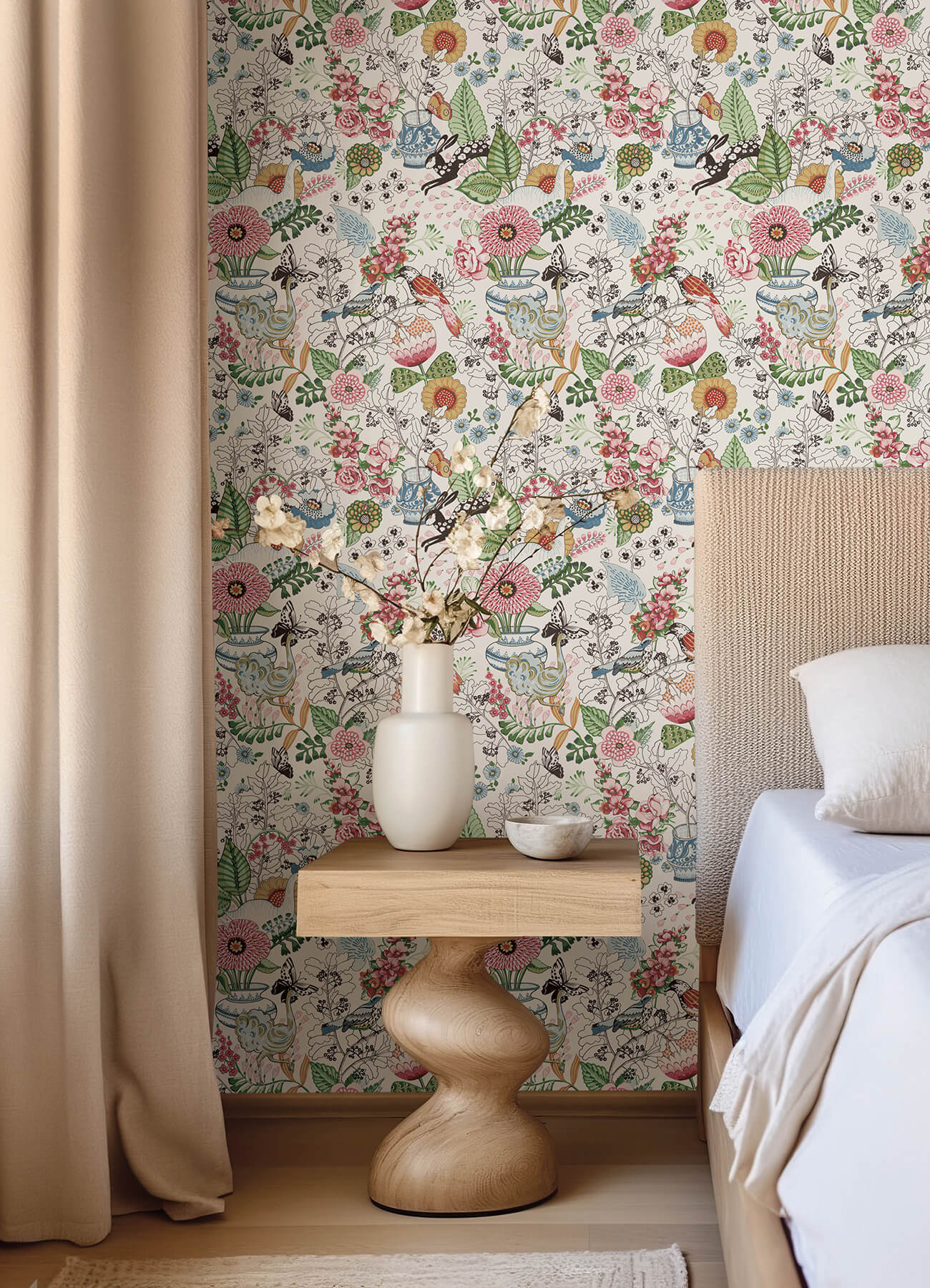 Whimsy Fauna Wallpaper