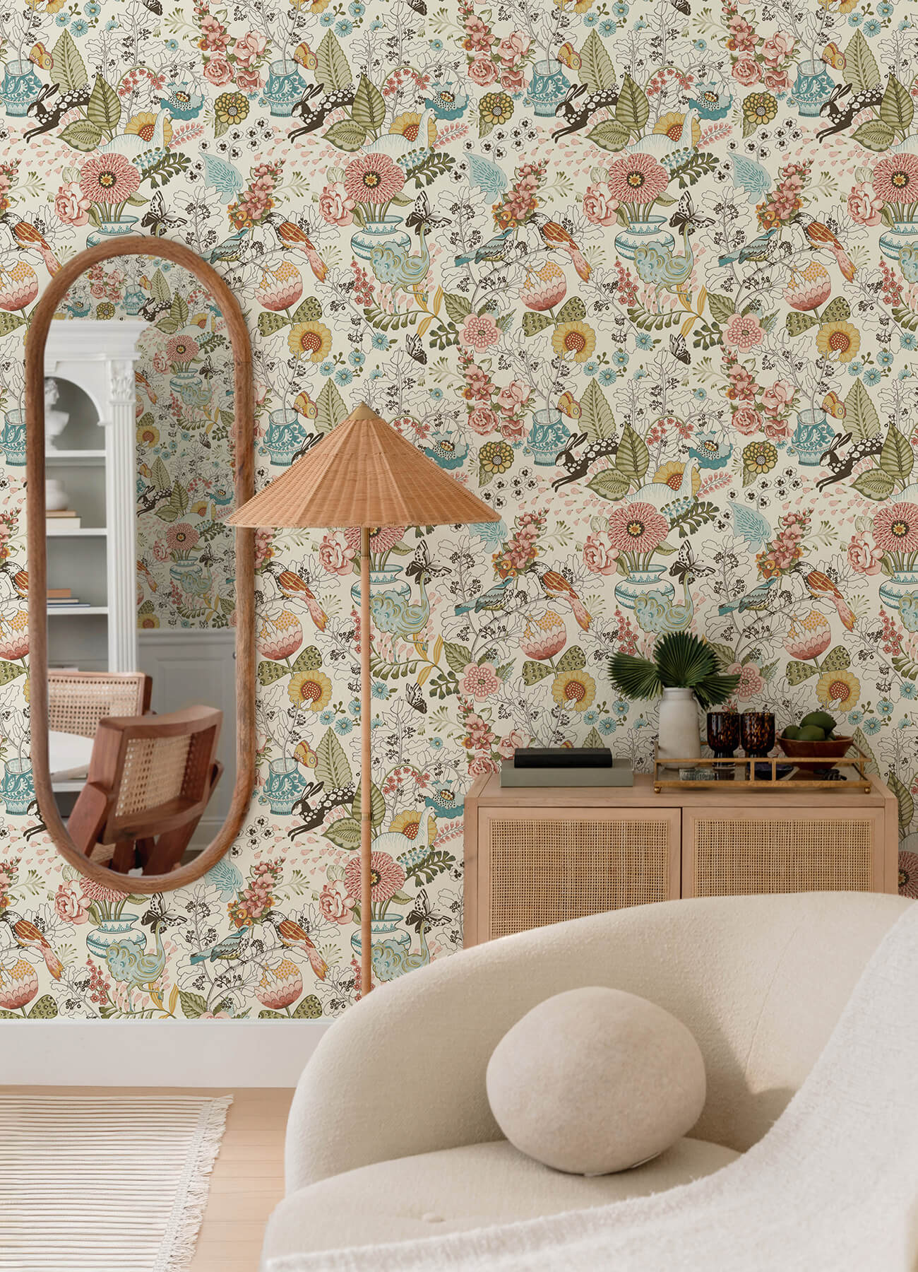 Whimsy Fauna Wallpaper