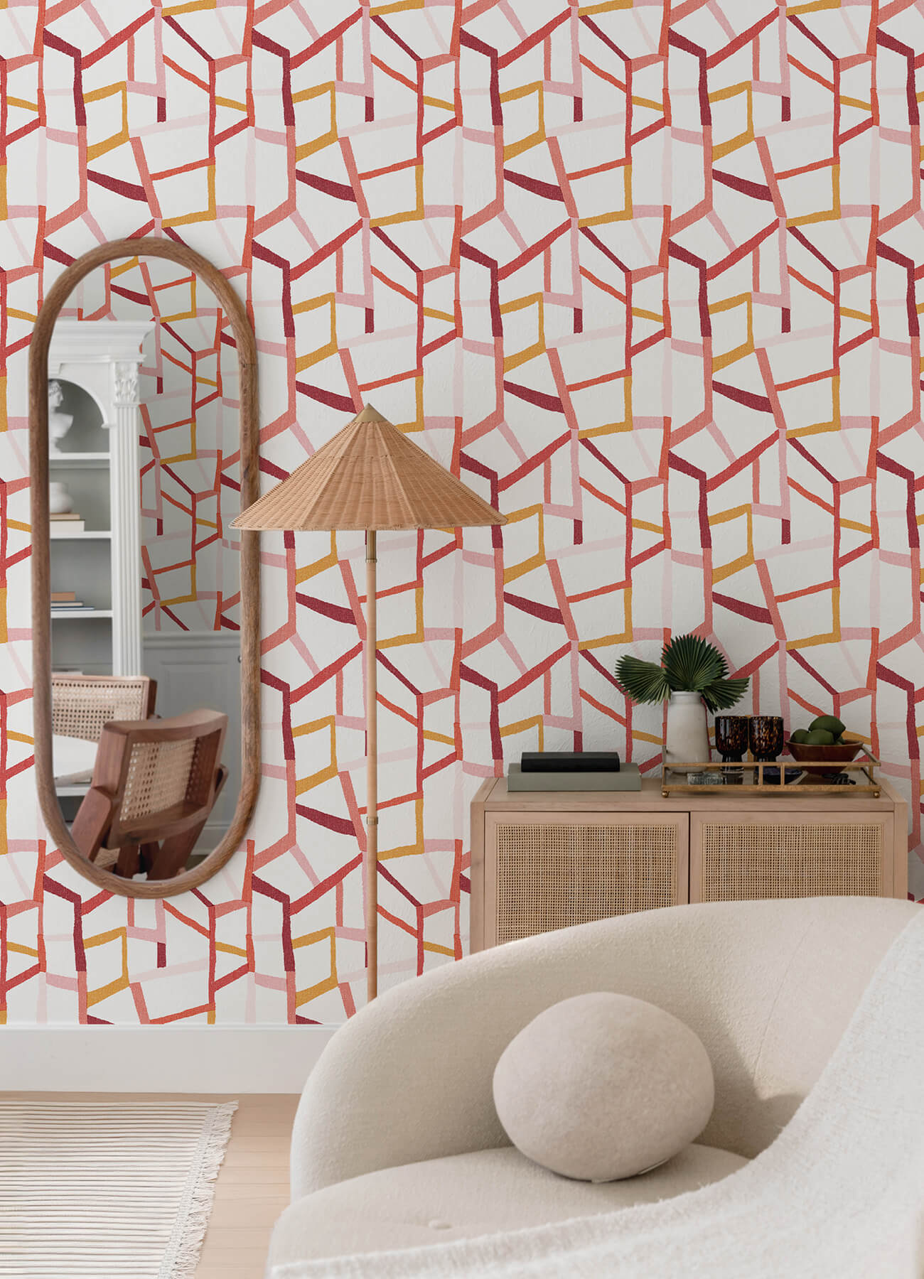 Whimsy Tate Geometric Wallpaper