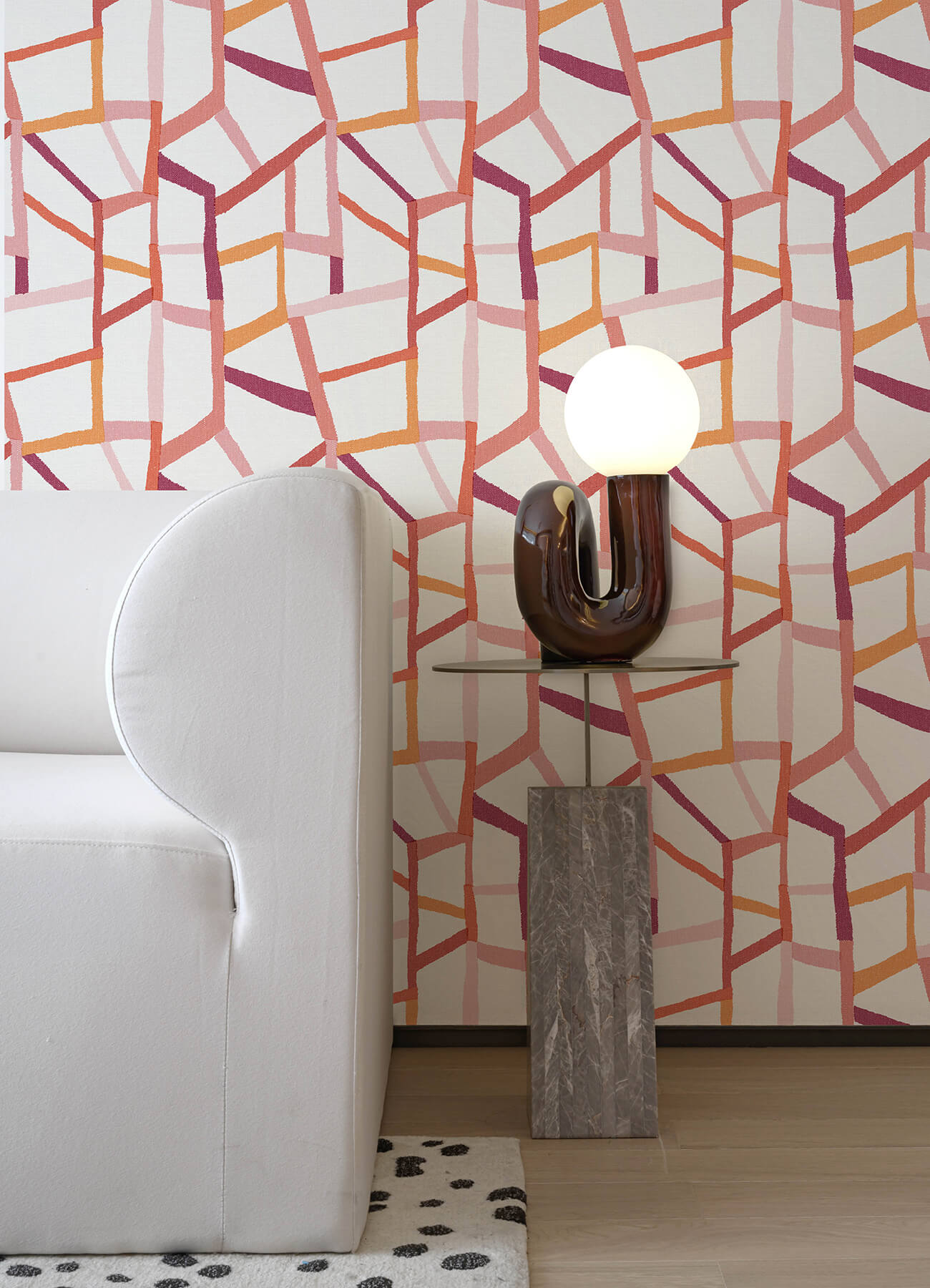 Whimsy Tate Geometric Wallpaper